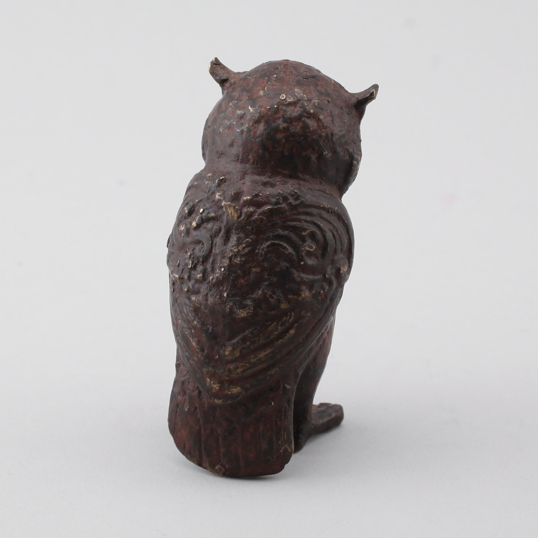 FIGUR, wienerbrons, omkring år 1900.