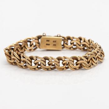 A gilded silver bracelet. A Tillander, Helsinki 1949.