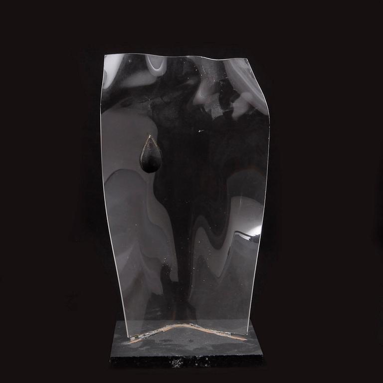 LARS ROLF, skulptur, plexiglas, osignerad.