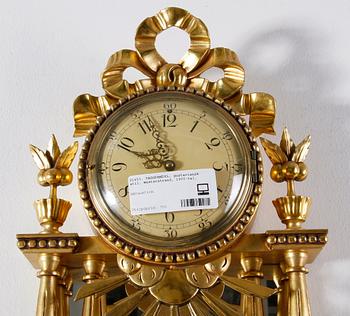 VÄGGPENDYL, gustaviansk stil, Westerstrand, 1900-tal.