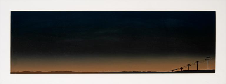 Ed Ruscha, "Let's keep in touch".