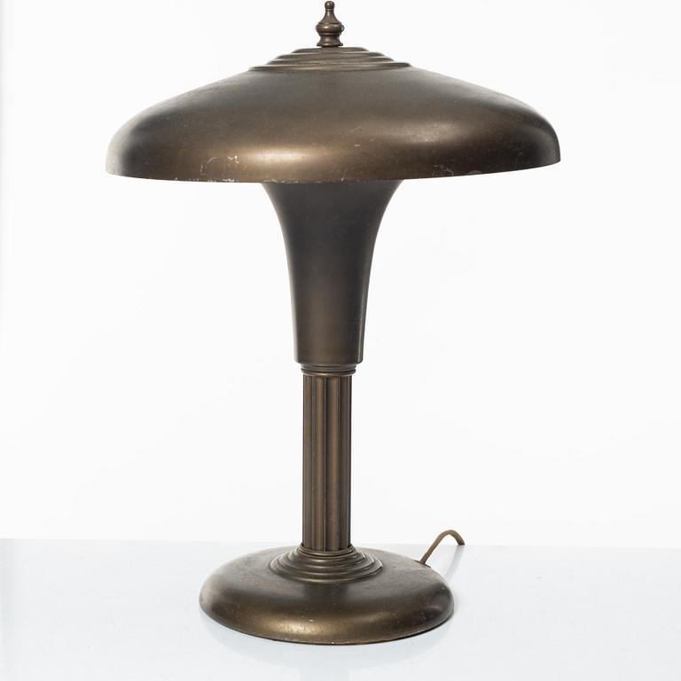 A table lamp, 1930s/40s.