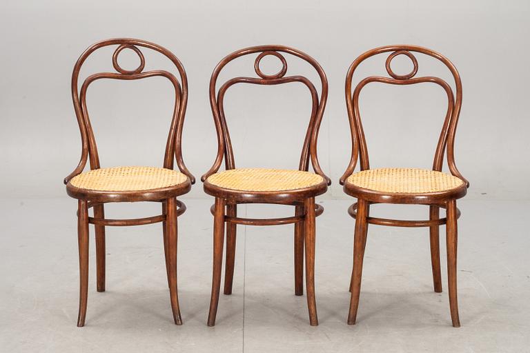 STOLAR, 3 st, Thonet, 1900-talets början.