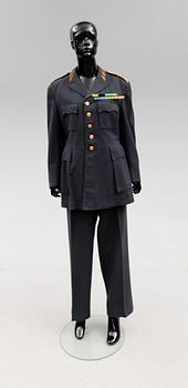 UNIFORMER, 2 st, Sverige, 1900-tal.