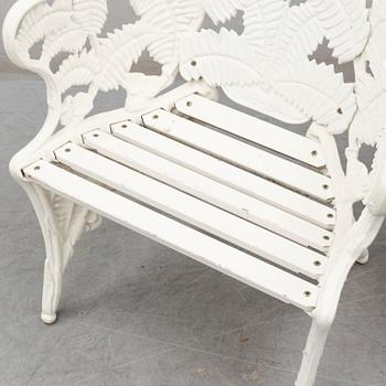 A pair of garden armchairs by Byarums Bruk, second half of the 20th century.