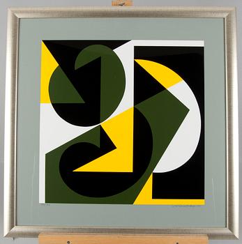 LARS GUNNAR NORDSTRÖM, serigrafi, signerad och daterad -91, numrerad 30/100.