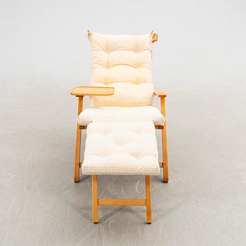 Deck chair by Brogrens, late 20th century.