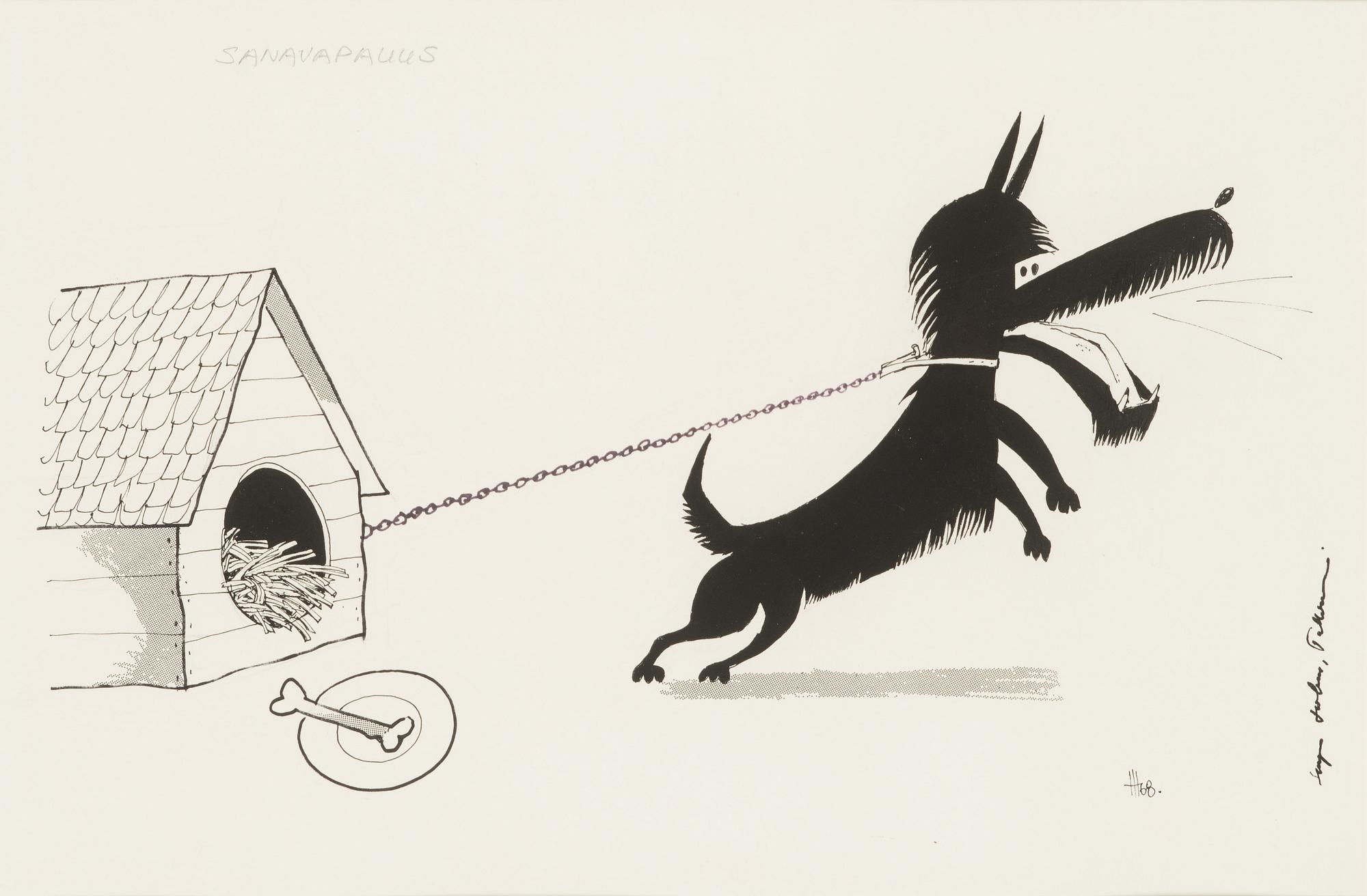 Hugo Hiibus, 'Freedom of Speech'.