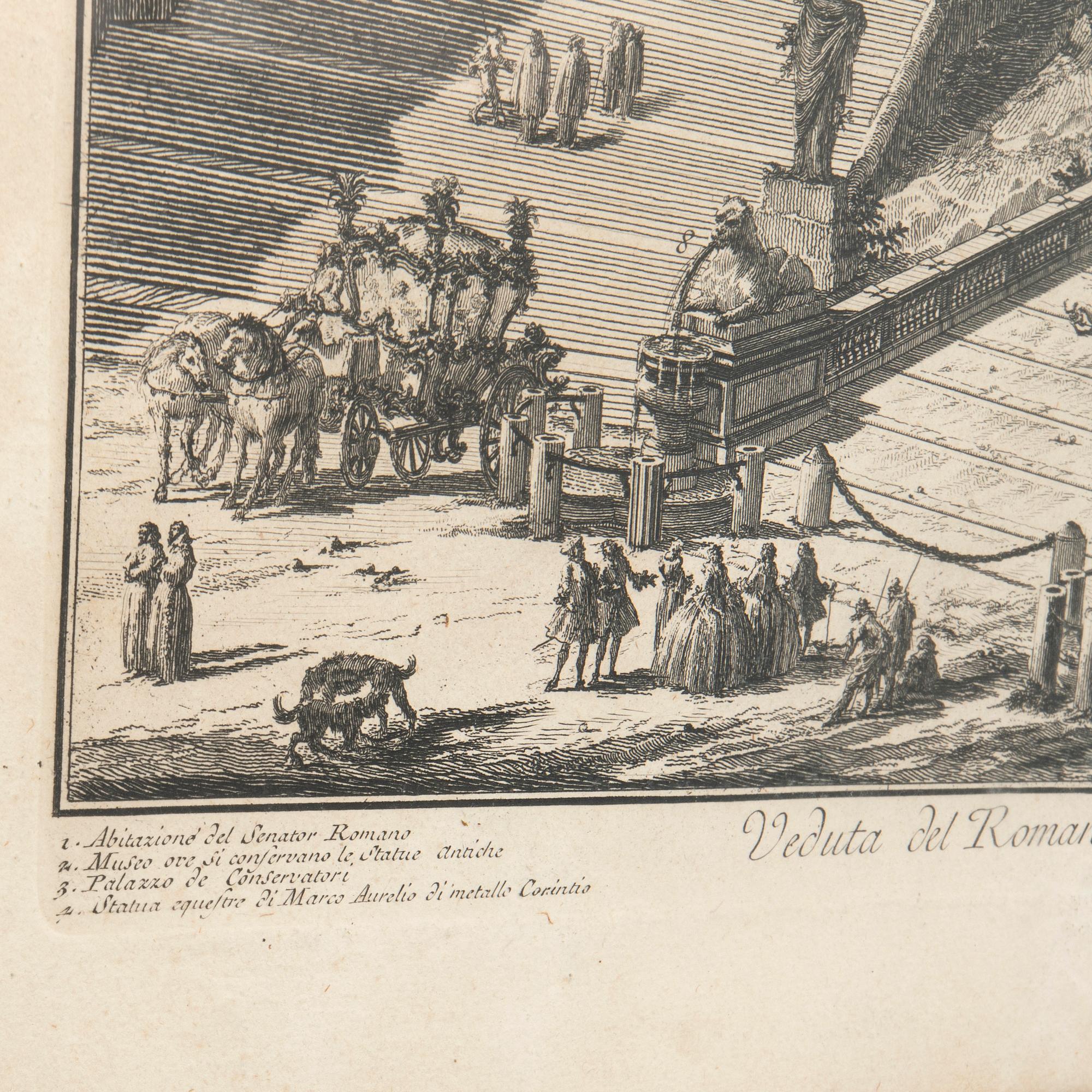 Giovanni Battista Piranesi, etsning.