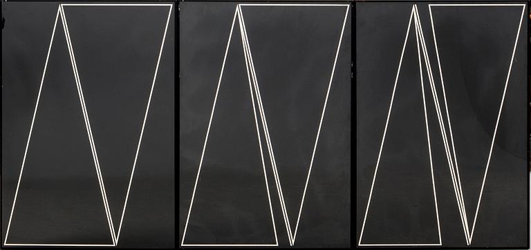 Eric Lennarth, serigraph triptyk one signed  verso.