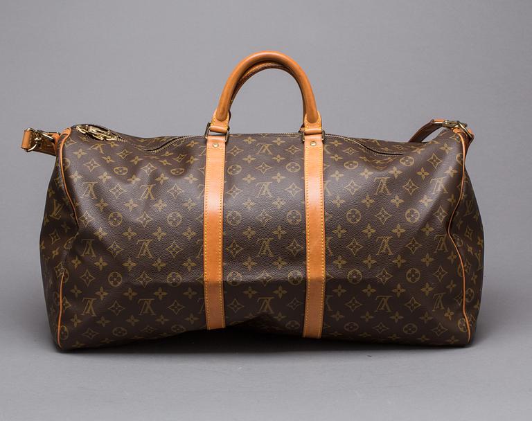 VÄSKA, "Keepall Bandouliere 55", Louis Vuitton, 1988.