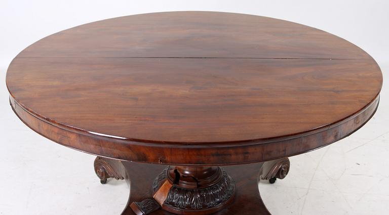 MATSALSBORD, 1800-talets slut.