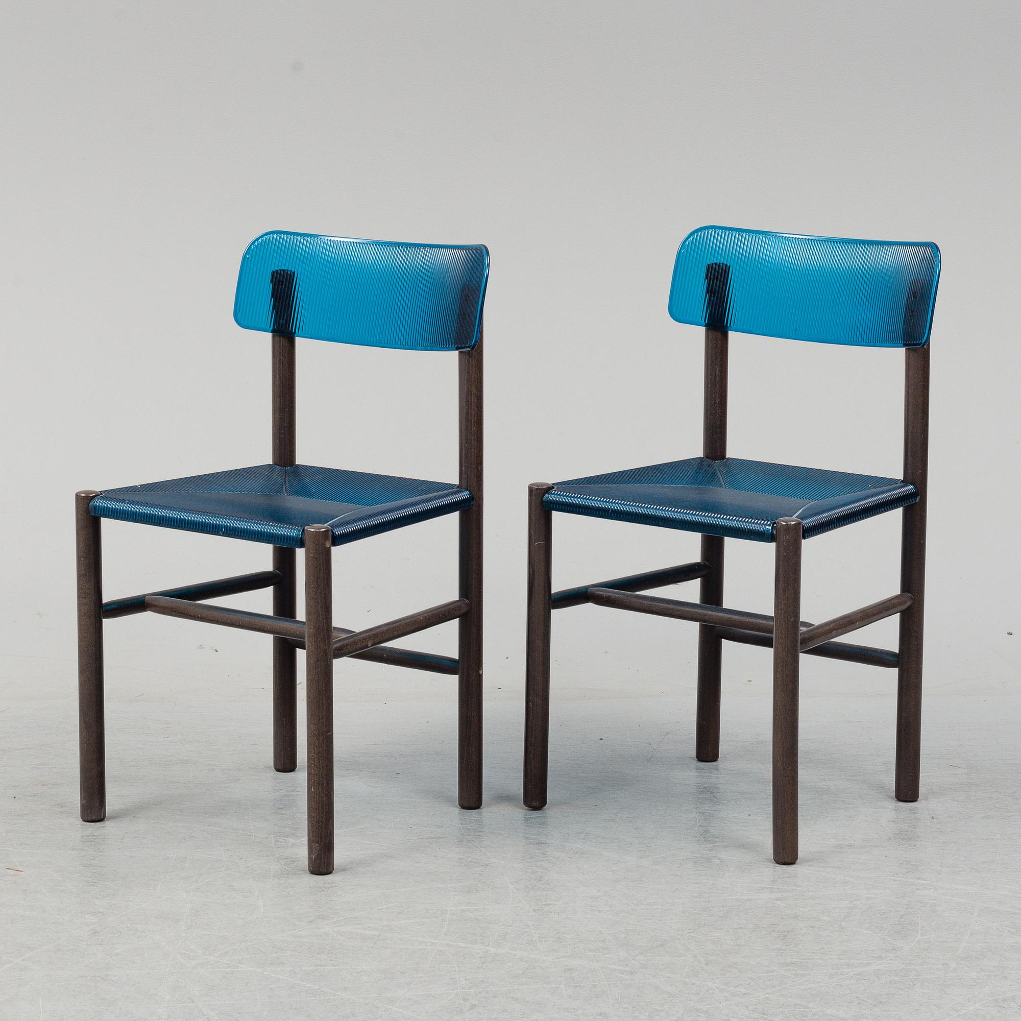 Jasper Morrison Trattoria 椅子 1脚　青のみ Trattoria Chair （トラットリアチェア） -目黒通りのインテリア
