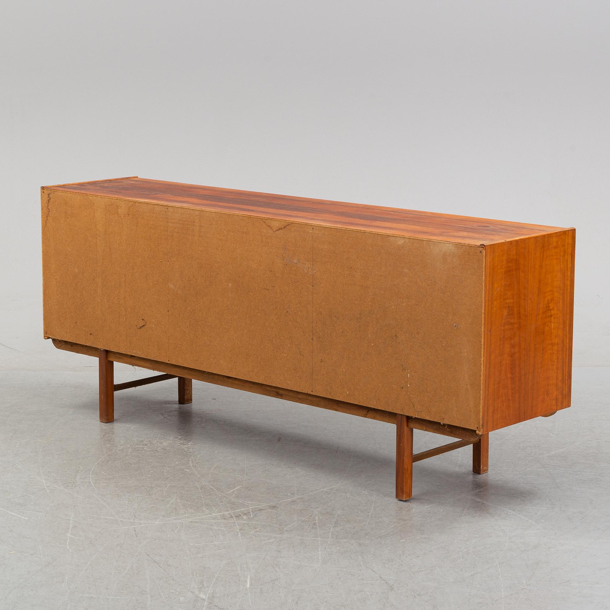 A teak veneered 'Korsör' sideboard from IKEA, 1960's.