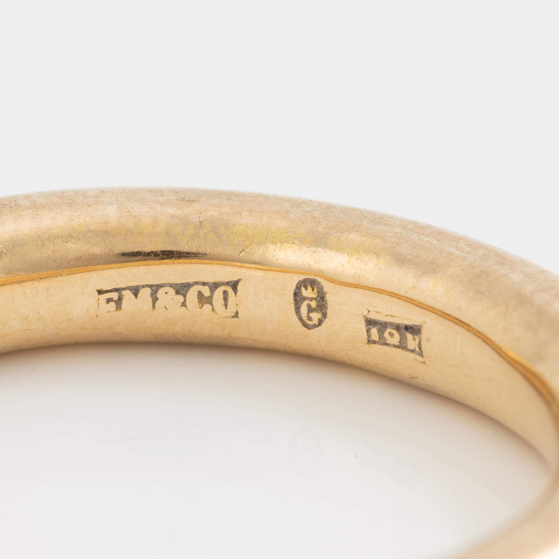 Ring 18K gold, Hindås Gold & Silversmith.