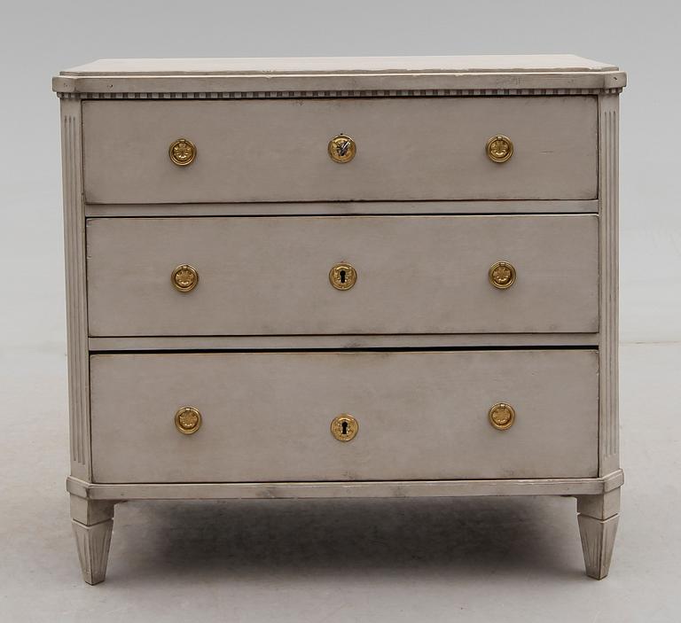 BYRÅ, gustaviansk stil, 1800-talets andra hälft.