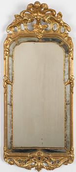 Spegel, Stockholmsarbete, 1700-talets senare del, Rokoko.
