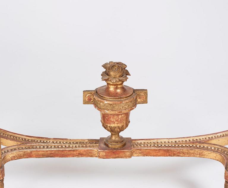 Konsolbord, Stockholmsarbete 1700-talets andra hälft, Gustavianskt.