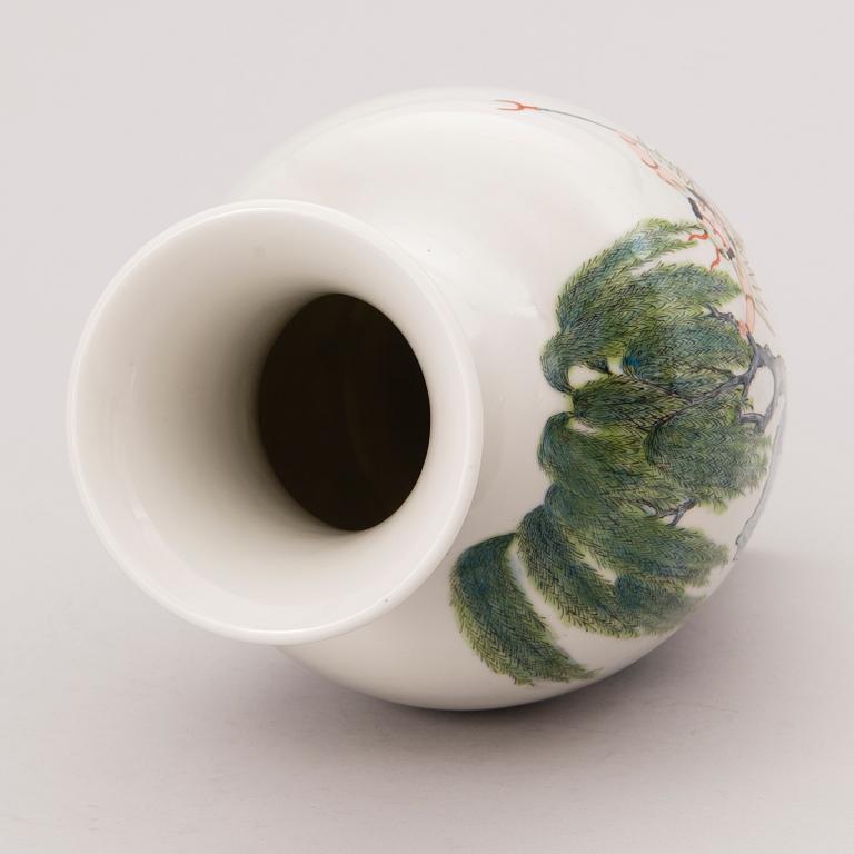 A mid 20th century Chinese vase.