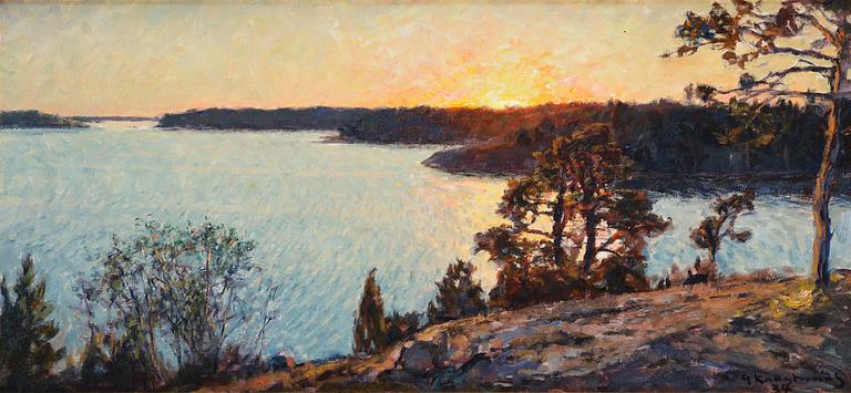 Gottfrid Kallstenius, Archipelago landscape.