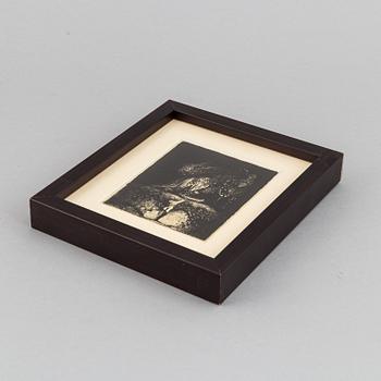 John Bauer, lithopgraph, from "Troll", 1915. Signed B in the print.