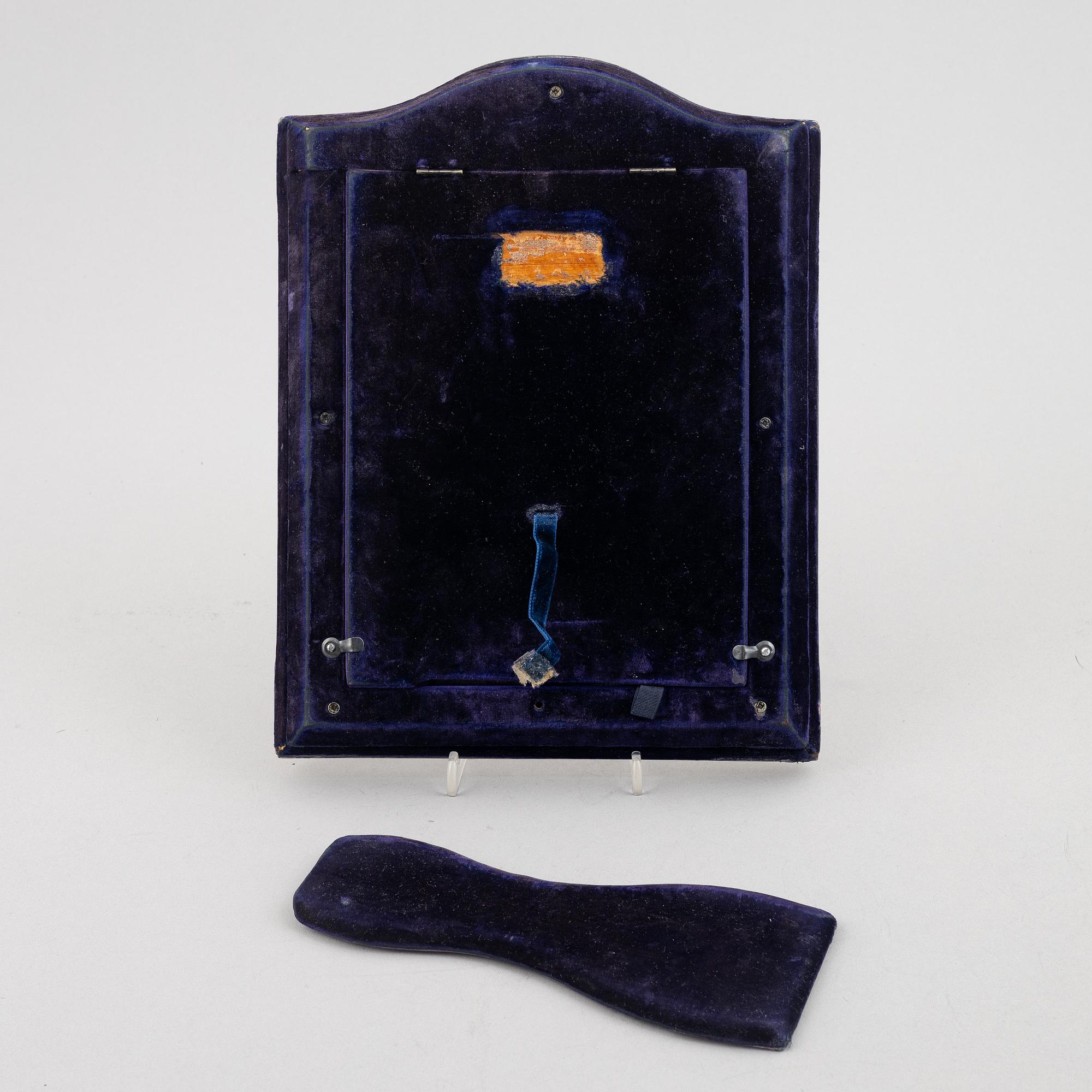 Fotoram, silver, Richard Martin, Ebenezer Hall & Co, Brimingham, England, 1905.