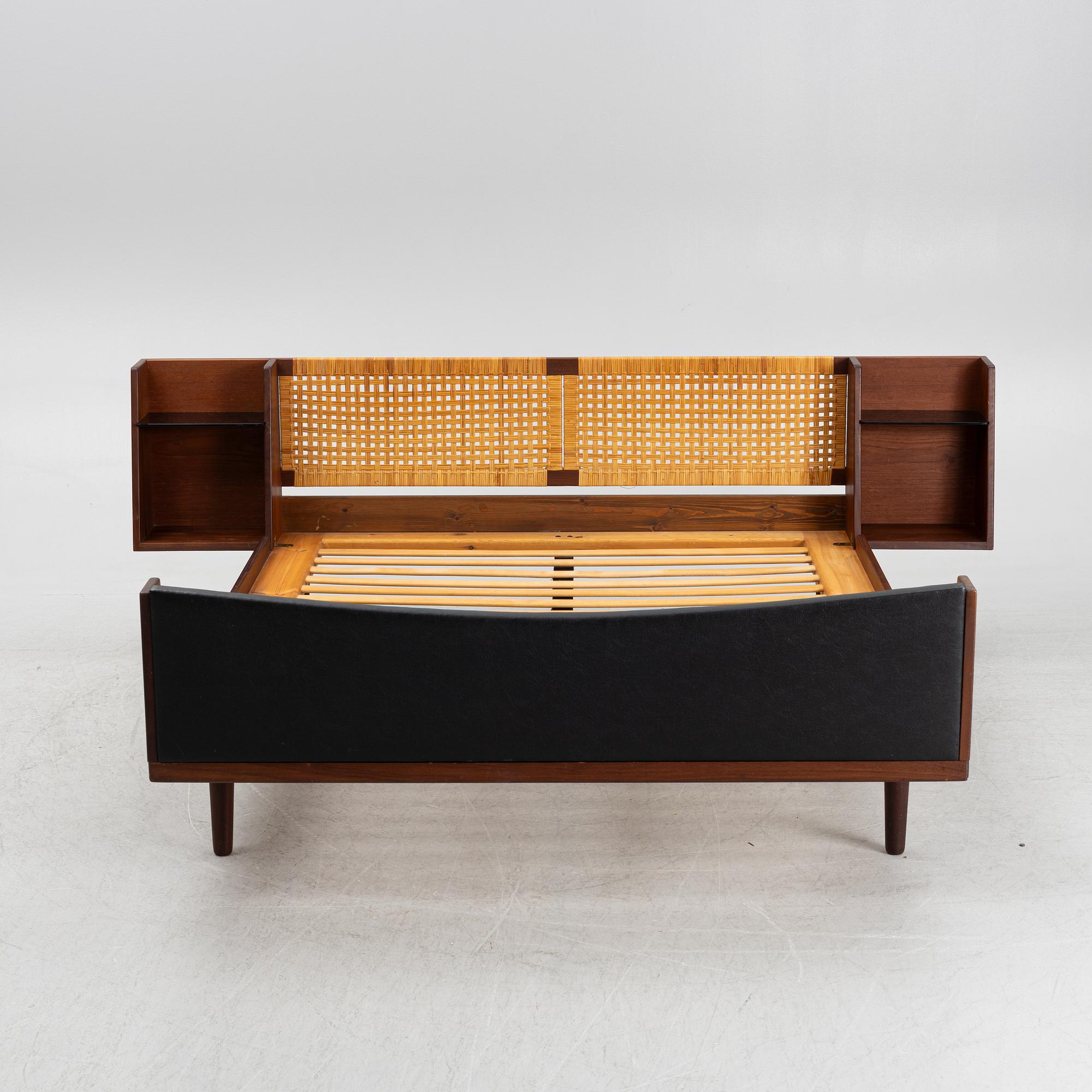 Hans J Wegner, bed, Getama, Illums Bolighus, Denmark, 1960s.