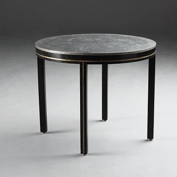 Olof Ågren, & probably Björn Trägårdh or Uno Åhrén, a pewter top table, Stockholm 1930.