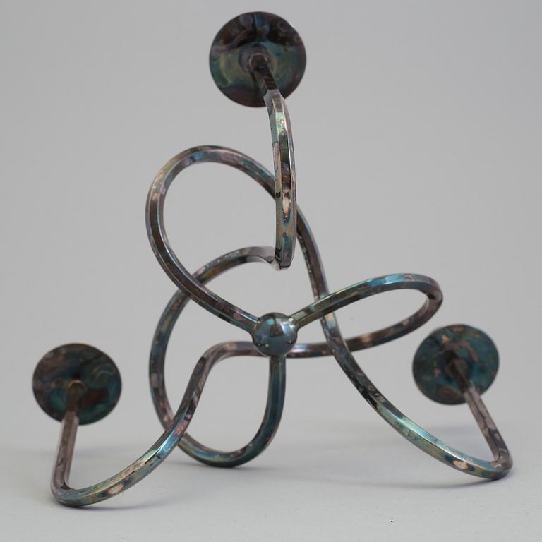 JOSEF FRANK, a brass candelabrum from Svenskt Tenn.