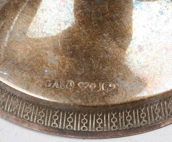 LJUSSTAKAR, ett par. Silver. GAB, Stockholm 1961.