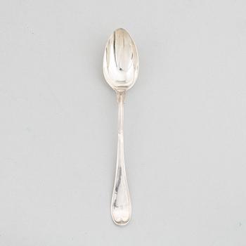 A Swedish silver spoon, mark of Pehr Zethelius, Stockholm 1800.