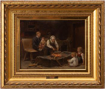 Bengt Nordenberg, By the Hearth.