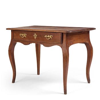 27. A Swedish rococo writing table, later part 18th century.