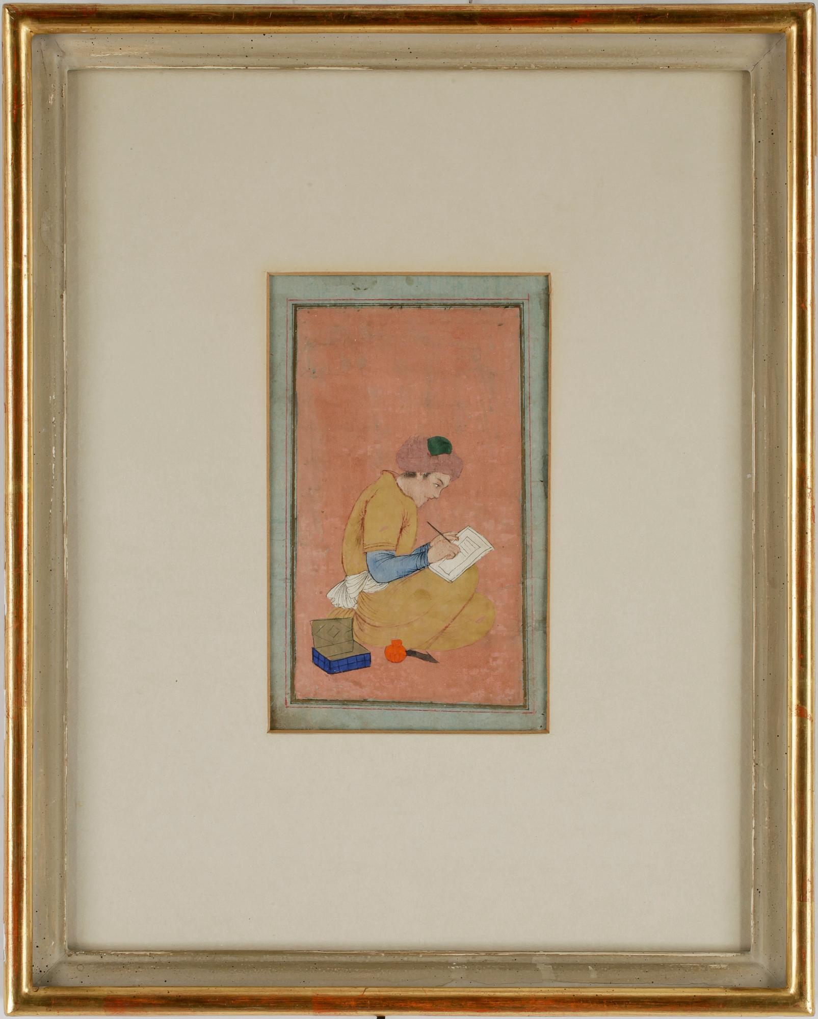 PARTI AKVARELLER, 6 st, bl a Mohammed Racim, orientaliskt, 1900-tal.