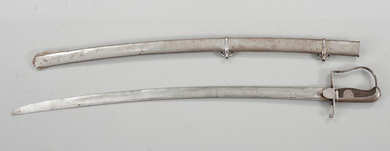 SABEL, för artilleriet, m 1831.