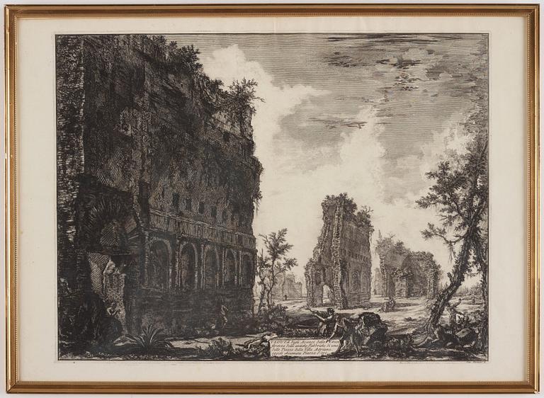 Giovanni Battista Piranesi, Ur "Vedute di Roma".