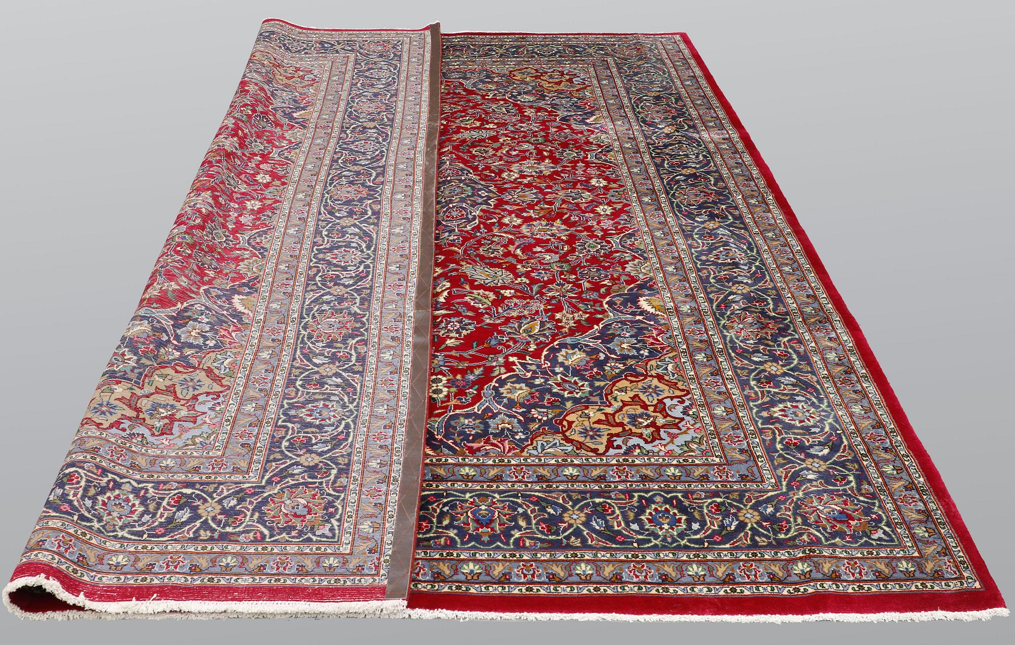 A carpet, Mashad, ca 350 x 250 cm.
