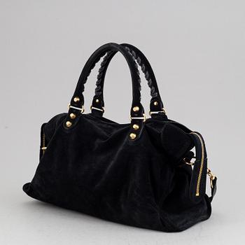 Balenciaga, a suede 'City Bag'.