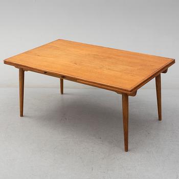 HANS J WEGNER, a model 'AT312' teak and oak dining table from Andreas Tuck, Denmark.