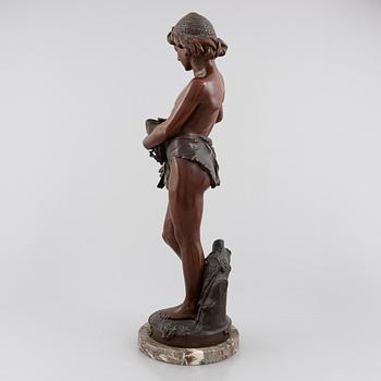 Jean Louis Grégoire, "L'oiseleur".