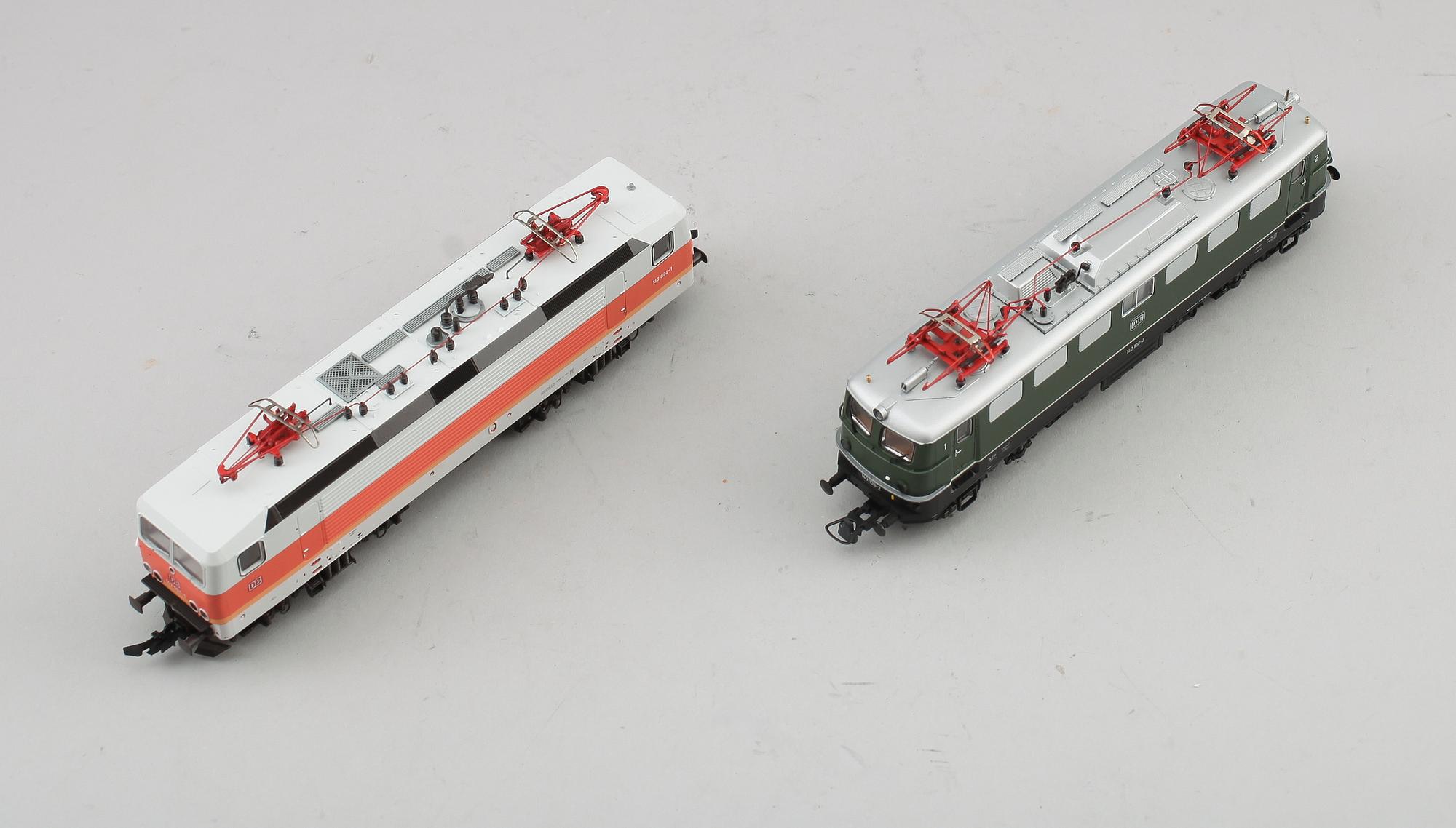 SAMLING MODELLTÅG, 4 delar, Roco, Österrike.