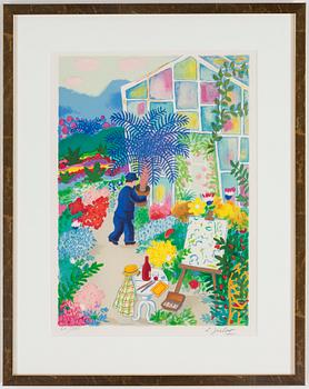 LENNART JIRLOW, lithograph in colours, signed and numbered 68/285.