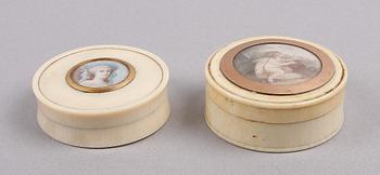 DOSOR 2 st, ben, 1700/1800-tal.