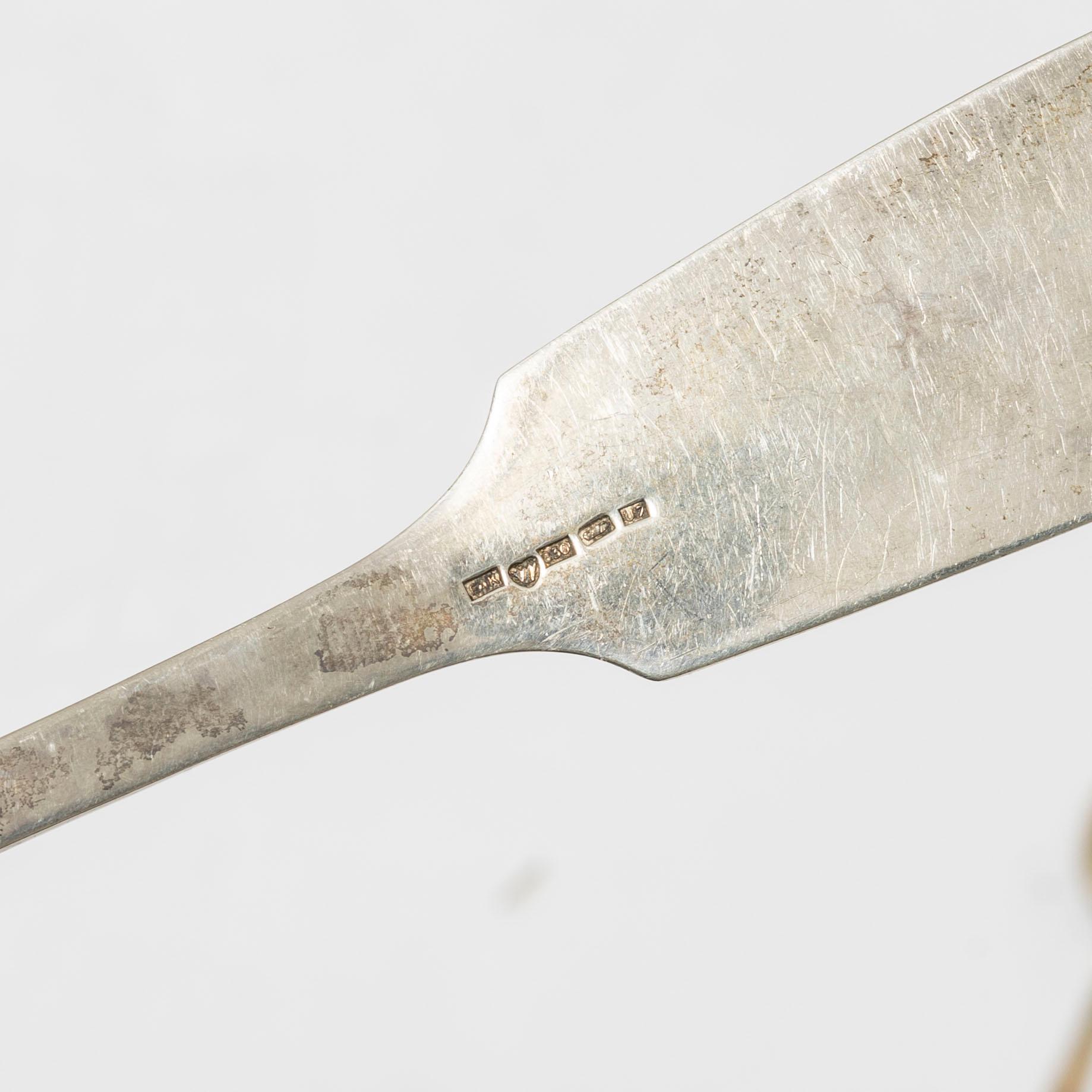 Bestick, 27 st, silver.