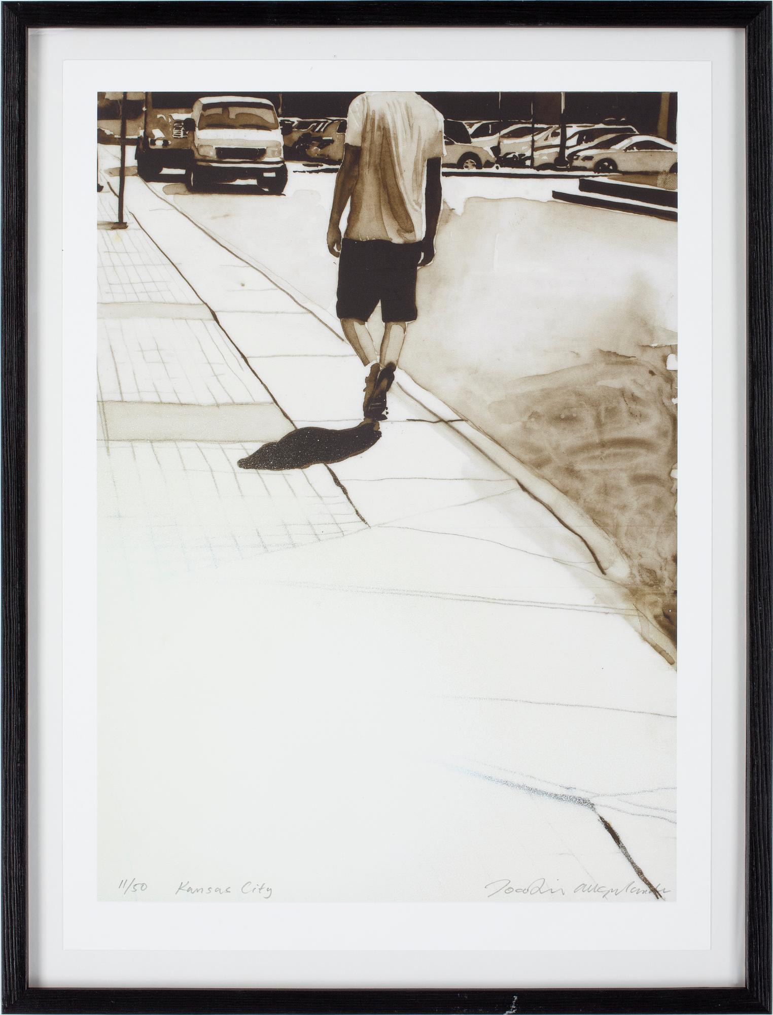 JOAKIM ALLGULANDER, litografi, sign o numr. 11/50.