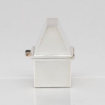 Lars Håkansson, a sterling silver box, Lund 1983.