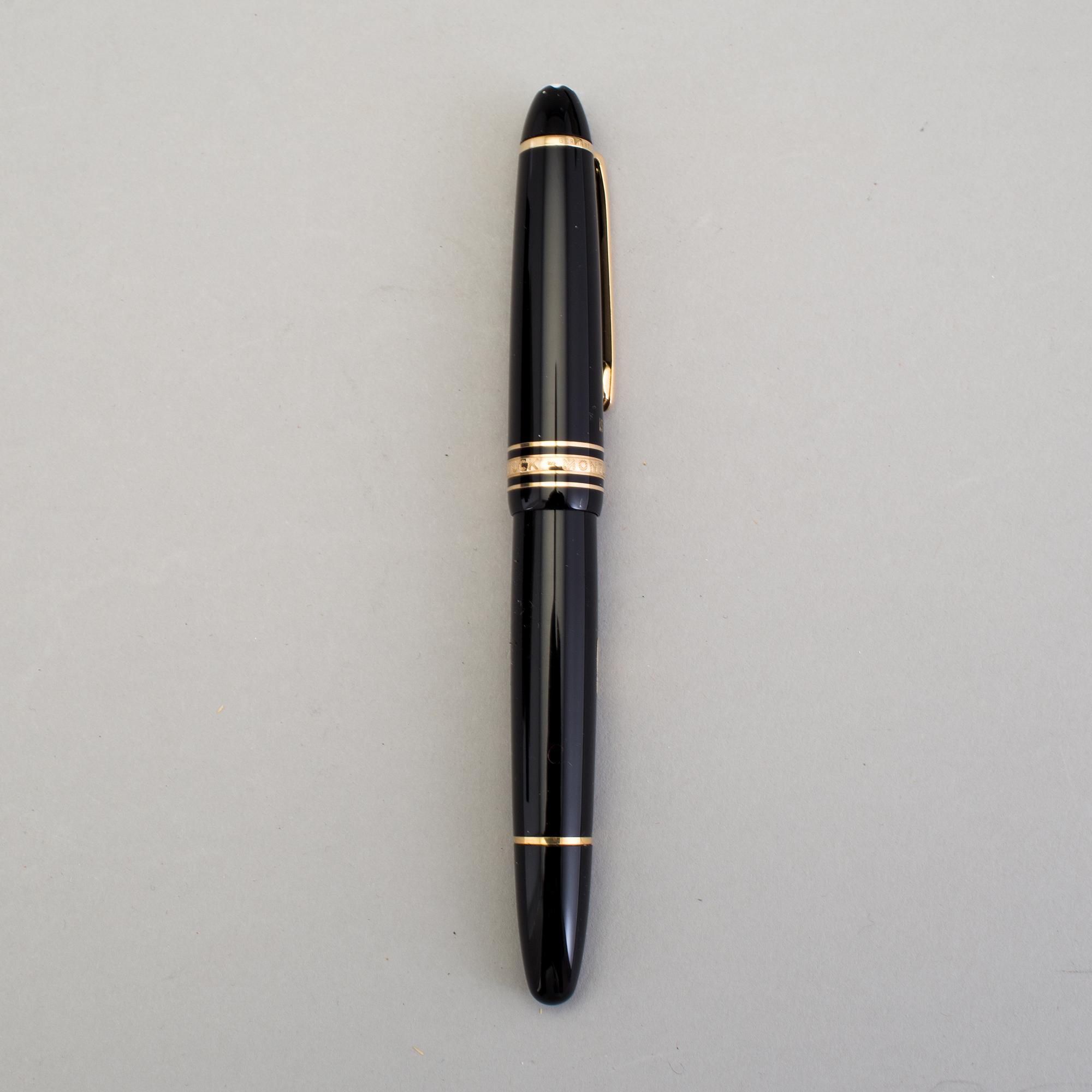 MONT BLANC, Meisterstück fountain pen, limited edition for Warner Music 1970-1995.