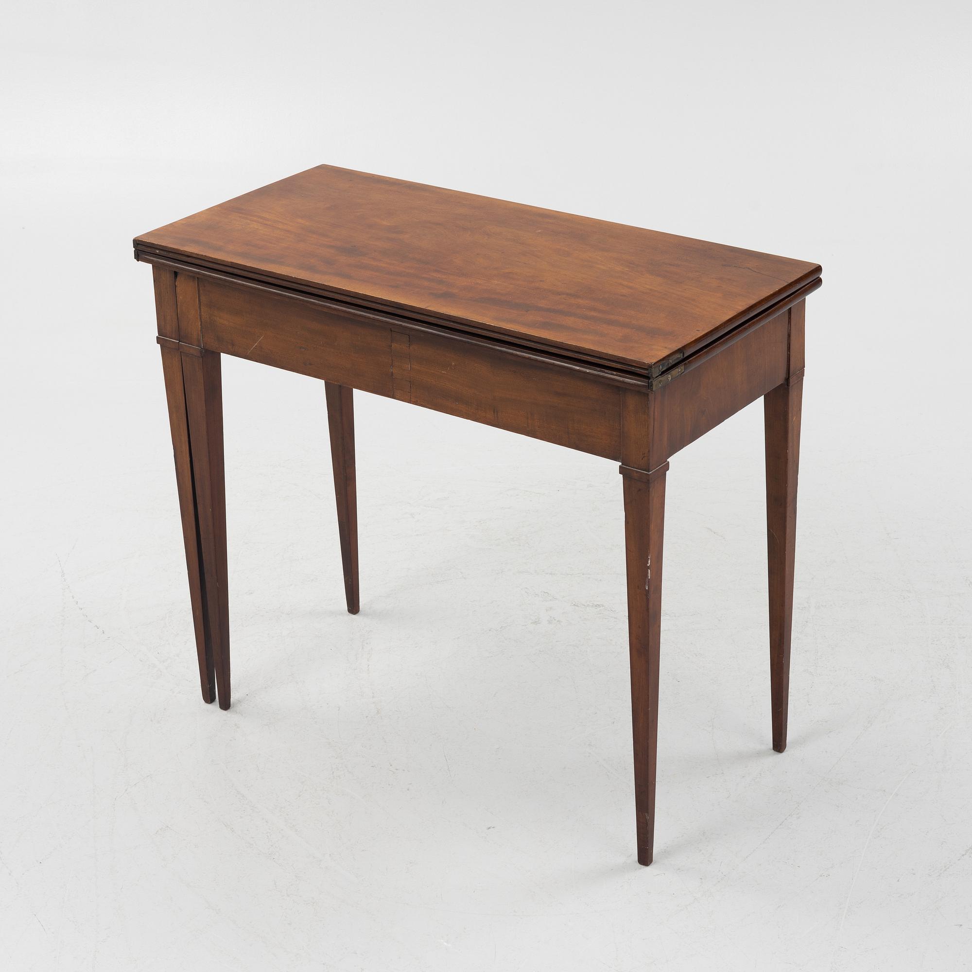 Spelbord, omkring år 1800, Sengustavianskt.