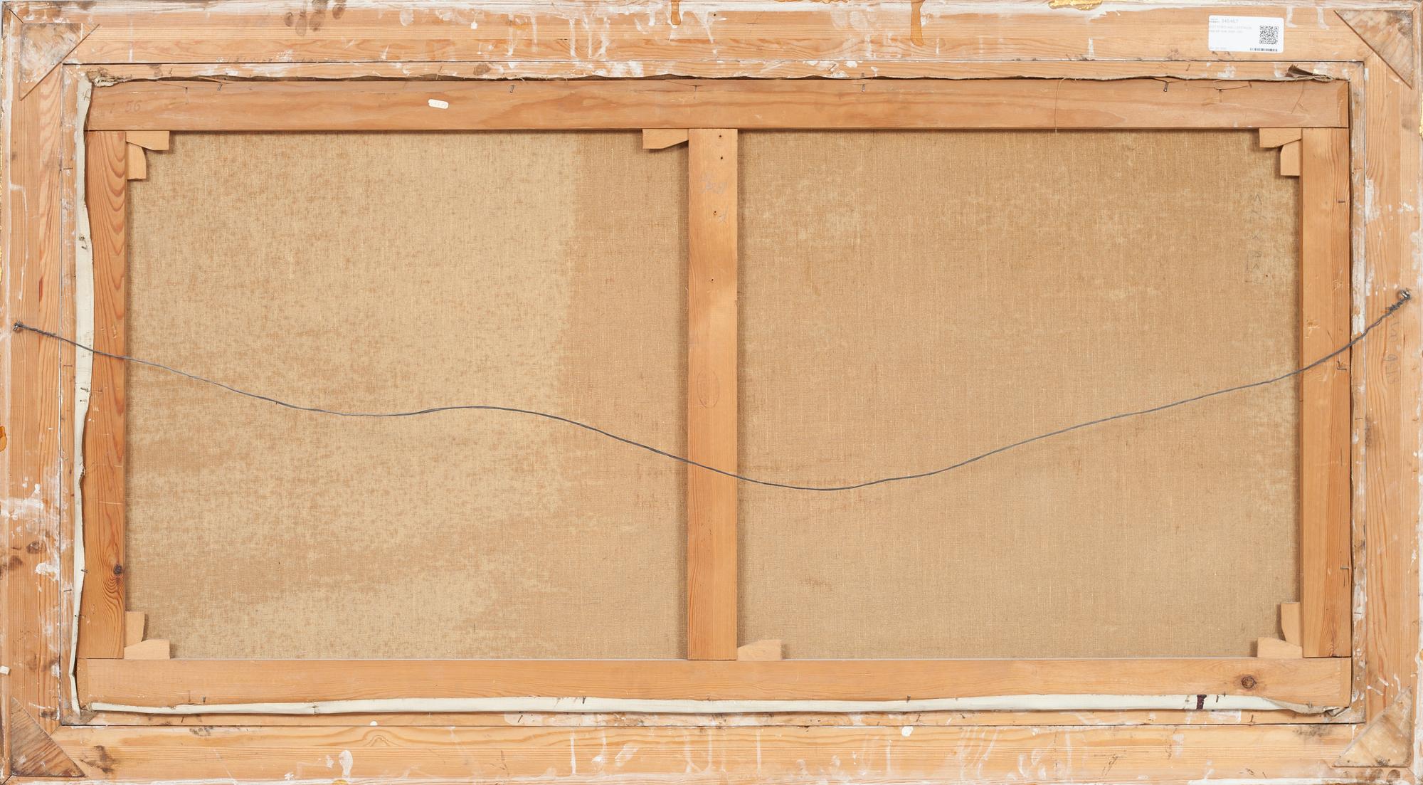 GOTTFRID KALLSTENIUS, olja på duk, sign.