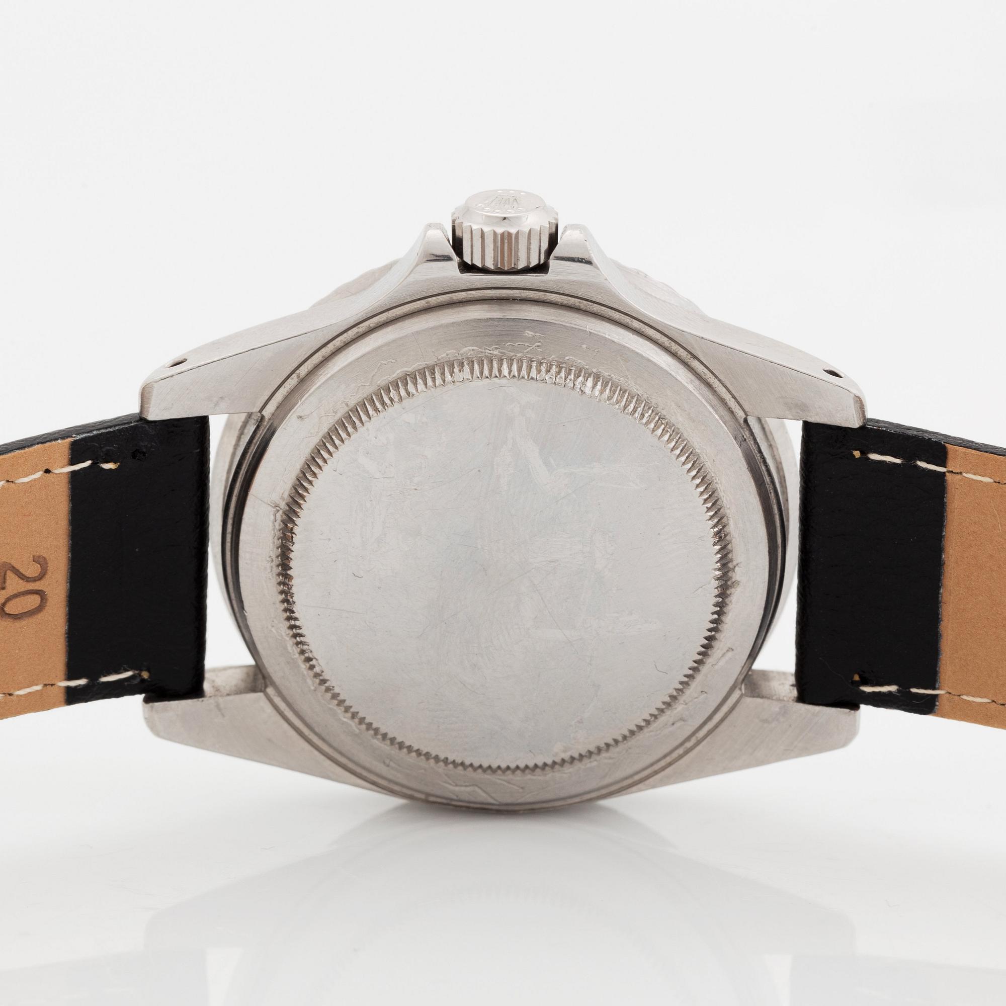 Rolex, Submariner, "Tropical, Meters first, Gilt Dial", ca 1966.
